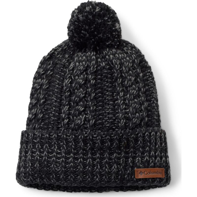 Columbia Cozy Ridge Beanie Black, City Grey Marled