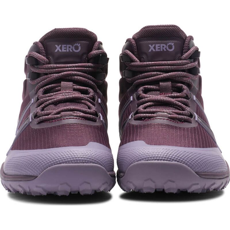 Xero Shoes Barefoot Scrambler Trail Mid WP Women's Plum Perfect / Sage Purple