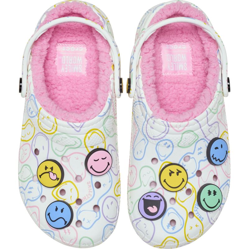 Crocs™ Smiley Classic Lined Clog Multi