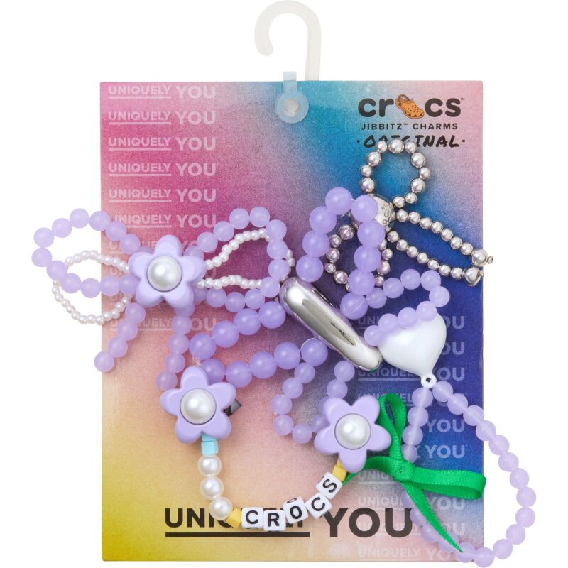 Crocs™ Jibbitz Purple Meta 5 Pack 
