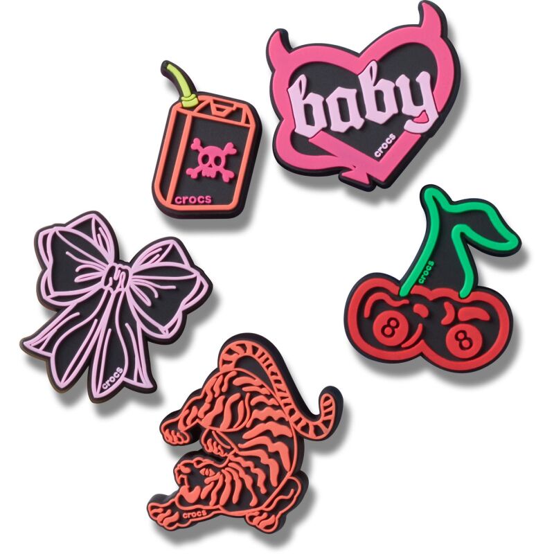 Crocs™ Jibbitz Lights Up Neon Sign 5 Pack 