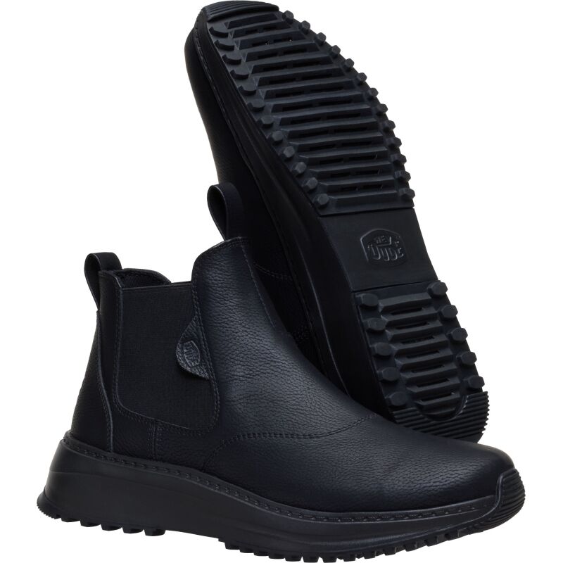 HEYDUDE Tahoe Chelsea Classic Men's Black/Black