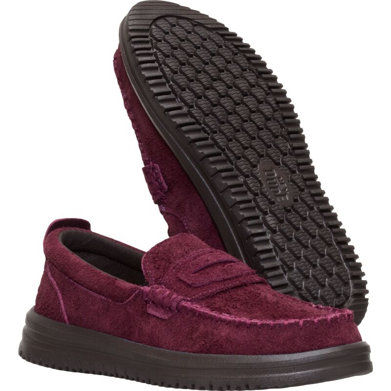 HEYDUDE Wendy NXT Loafer Women Fig Purple/Mole Brown