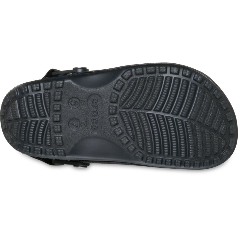 Crocs™ Classic Crafted Vegan Suede Clog Black