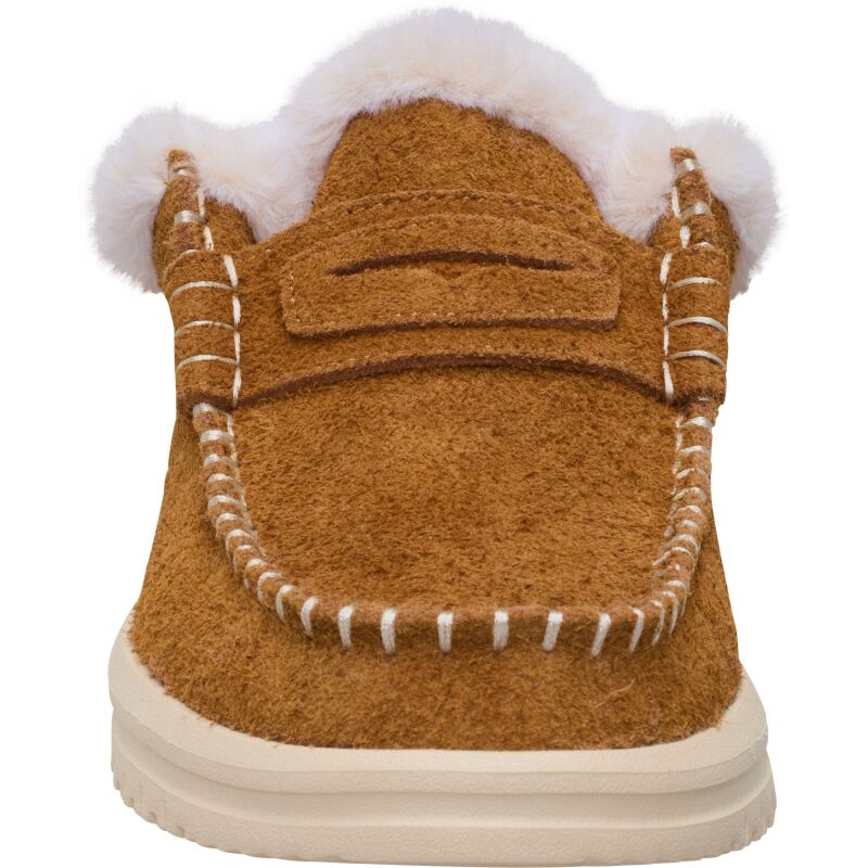 HEYDUDE Wendy NXT Mule Cozy Women's Spice Brown/Wood Ash