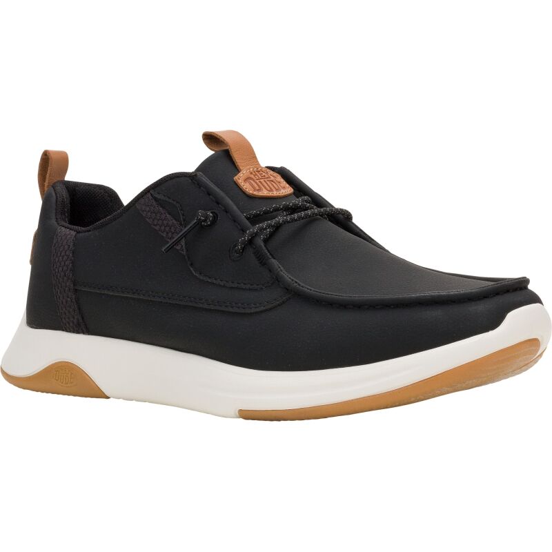 HEYDUDE Wally Drift Classic Men's Black/White