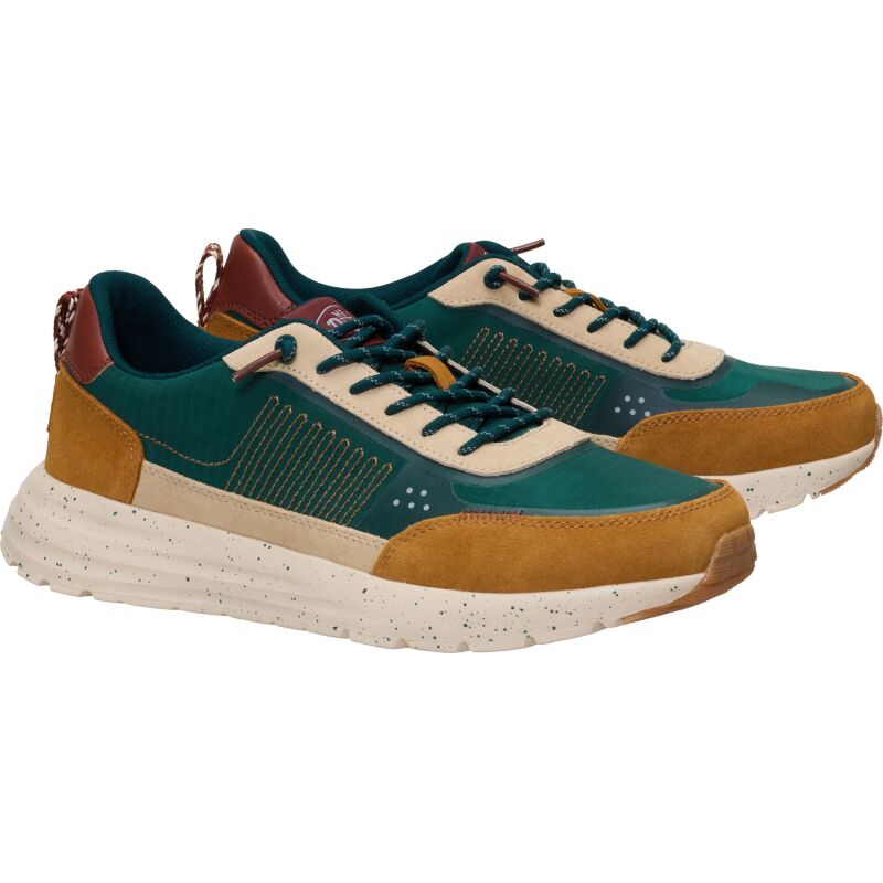 HEYDUDE Sirocco Alta Nylon Men's Pine Green/Multi