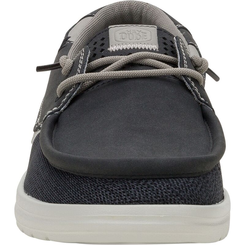 HEYDUDE Welsh Grip Classic Mesh Men 43154 Black/Storm Gray