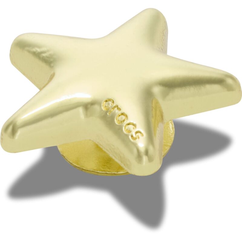 Crocs™ Jibbitz Gold Bubble Star 