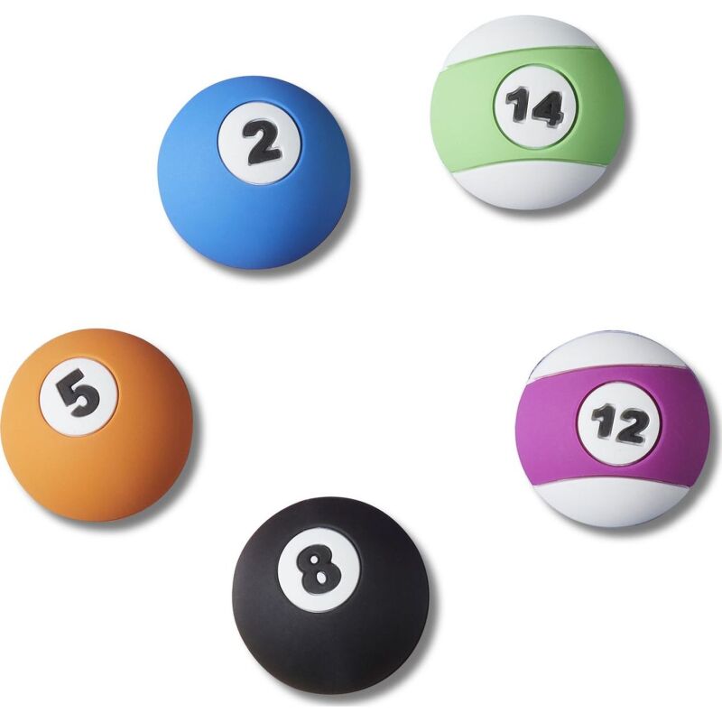 Crocs™ Jibbitz Billiard Balls 5 Pack 