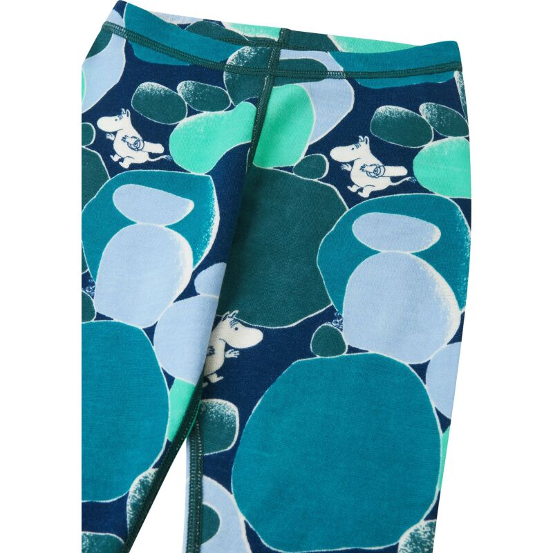 REIMA Wool Mix Base-Layer Set Moomin Trivsam 5200021C Dark Teal 7955