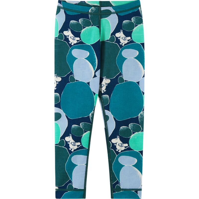 REIMA Wool Mix Base-Layer Set Moomin Trivsam 5200021C Dark Teal 7955