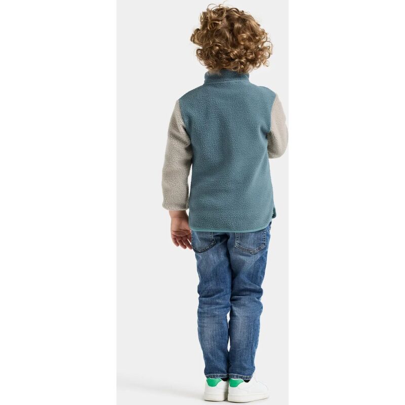 Didriksons Anten Kids' Full-Zip Factory Blue
