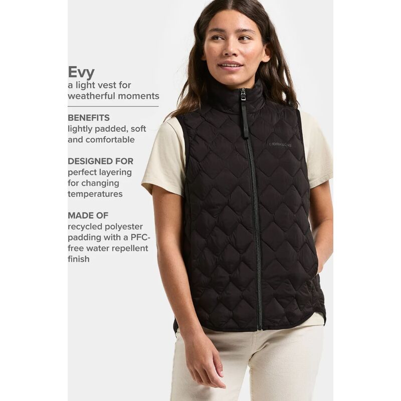 Didriksons Evy Women's Vest Black