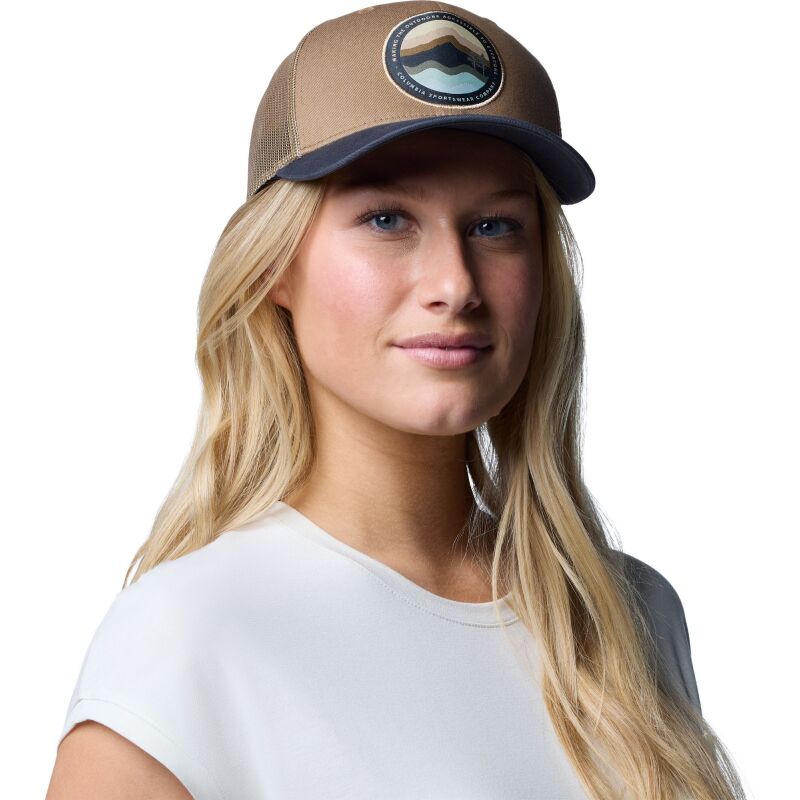 Columbia Mesh Snap Back Delta, Shark, Circular Landscape