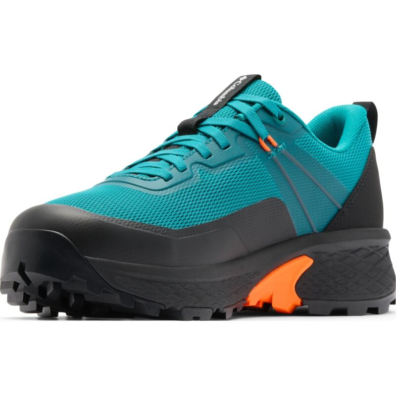 Columbia Tellurix Peak WP Hiking Shoe Men's Teal Chloride, Black