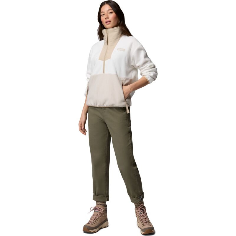 Columbia Sequoia Grove 1/2 Zip Fleece Women's Sea Salt, Dark Stone, Ancient Fossil