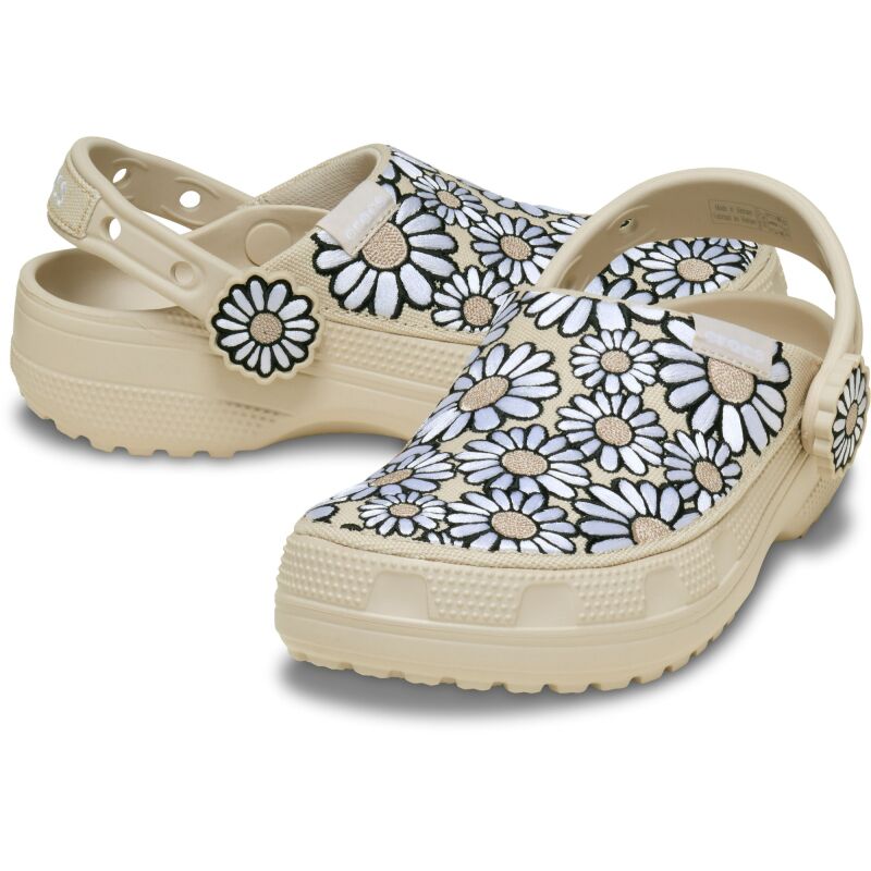 Crocs™ Classic Crafted Daisy Clog Frappe