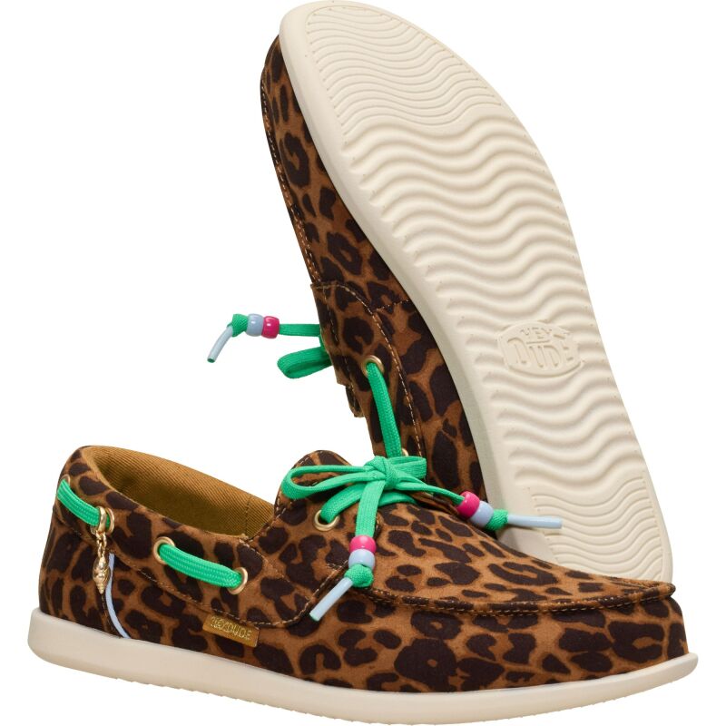 HEYDUDE Harbor Breeze Lo Premium Women's Leopard