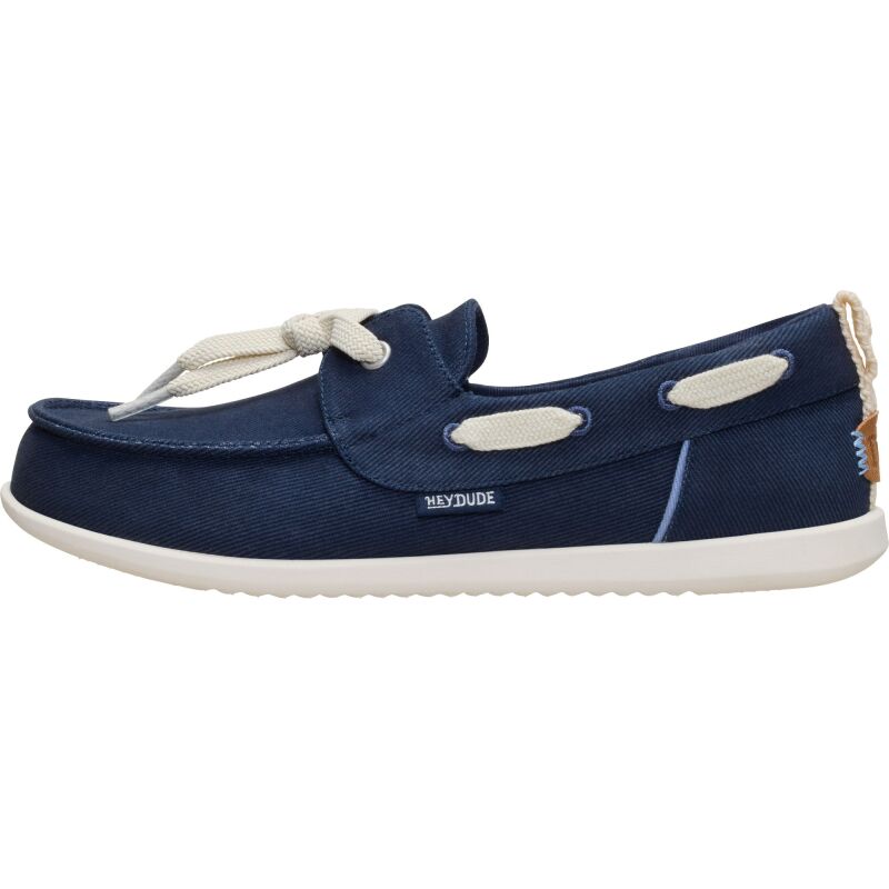 HEYDUDE Harbor Breeze Lo Washed Twill Women's Navy