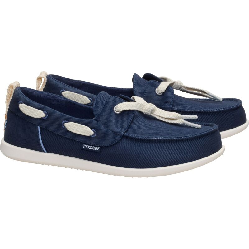 HEYDUDE Harbor Breeze Lo Washed Twill Women's Navy
