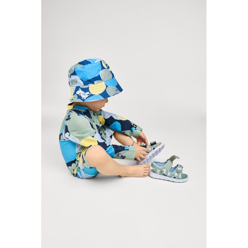 REIMA UV Protective Swimsuit Moomin Sandig 5200357B Stone Green 81B6