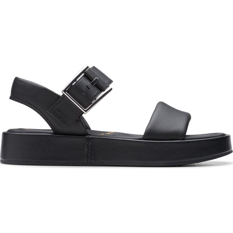 Clarks Alda Strap Women's Black Leather