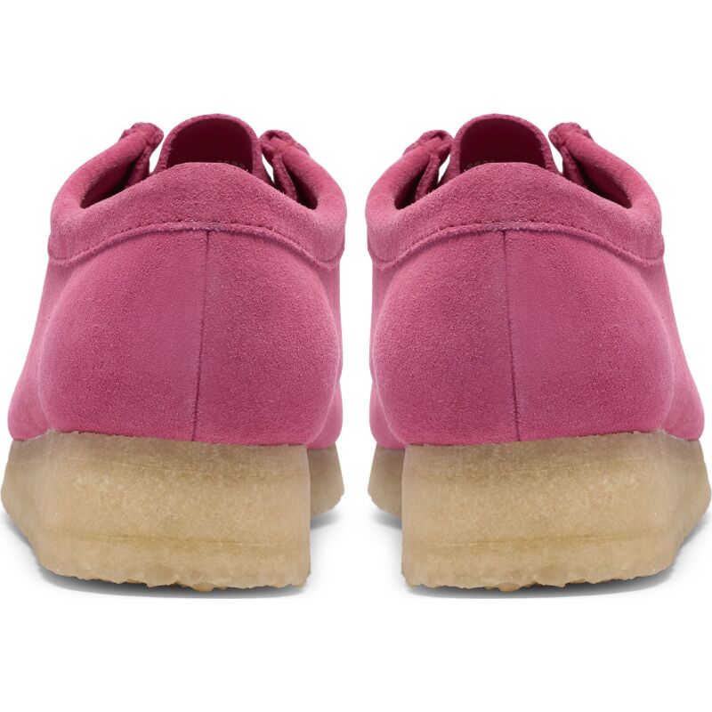 Clarks Wallabee Shoes Women's Pink Interest