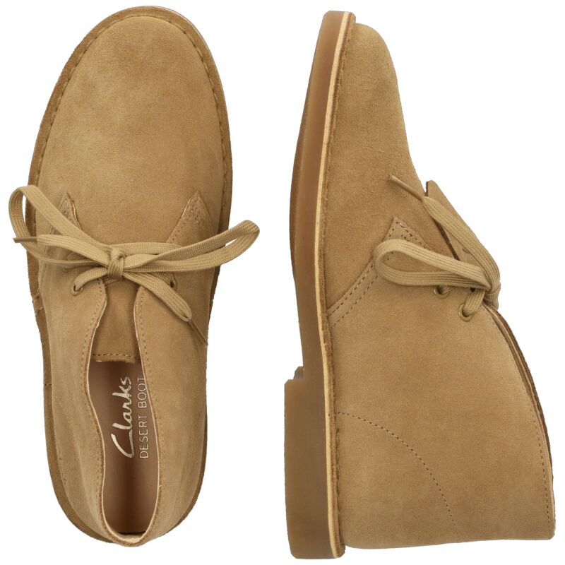 Clarks Desert Boot EVO Women's Dark Sand Suede