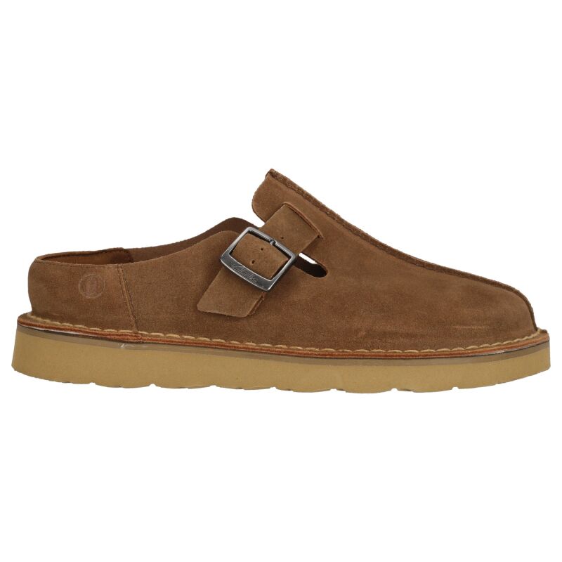 Clarks Solsbury Mule Men's Cola Suede