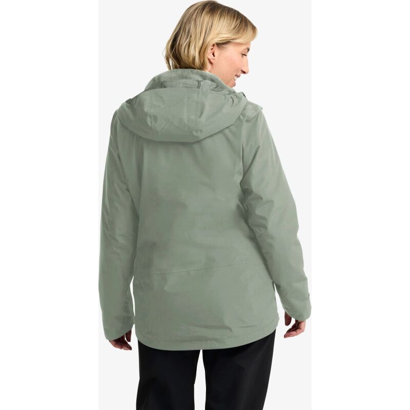 Jack Wolfskin Moonrise 3In1 Jacket Women's Mint Leaf