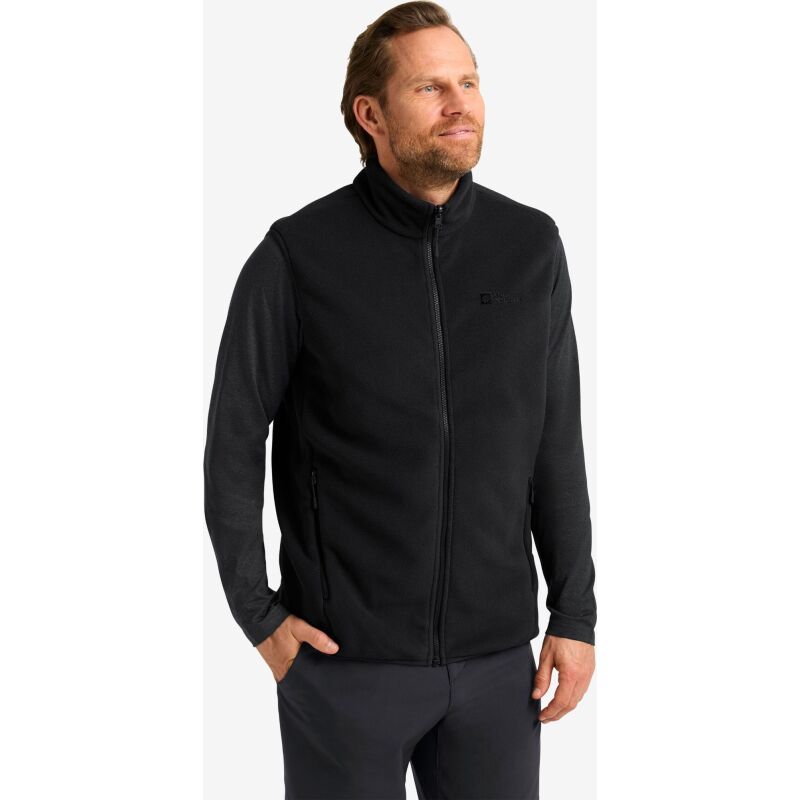 Jack Wolfskin Waldsteig Full-Zip Vest Men's Black