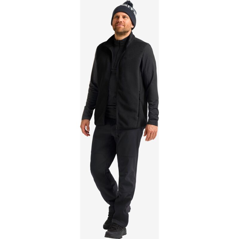 Jack Wolfskin Waldsteig Full-Zip Vest Men's Black