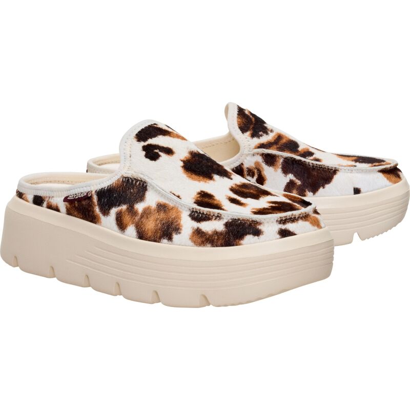 HEYDUDE Austin Edge Luxe Women's Ivory/Cow