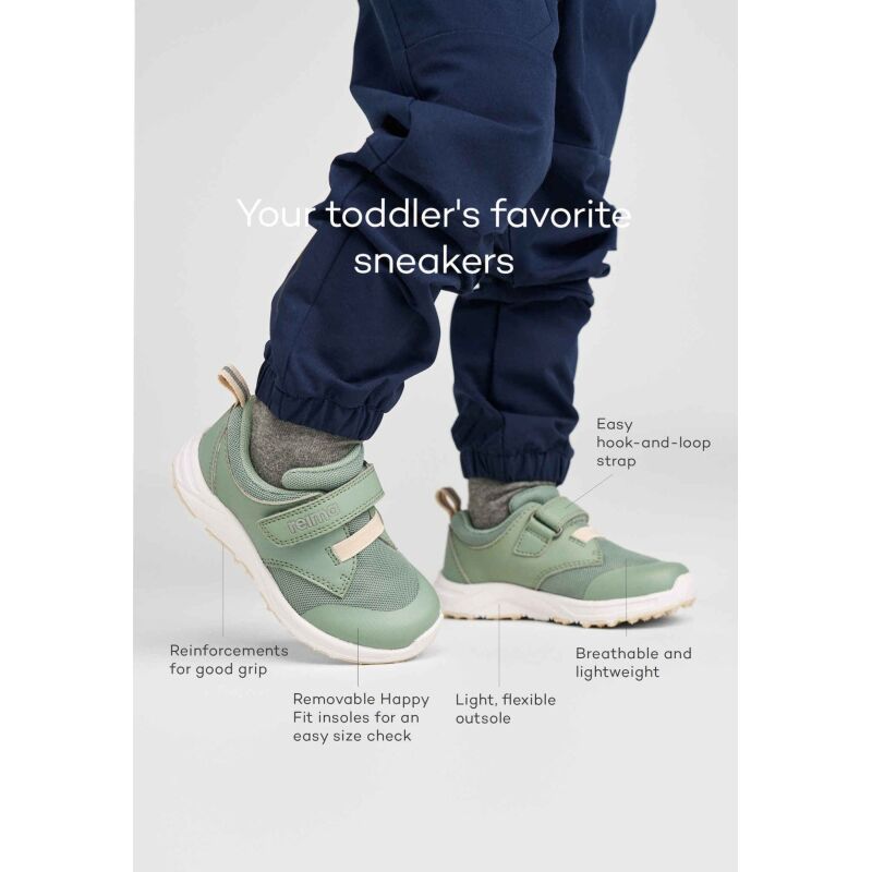 REIMA Machine-Washable Sneakers Ekana Black