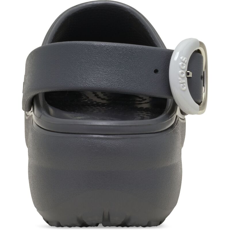 Crocs™ Classic Platform Buckle Clog Women's Carbon