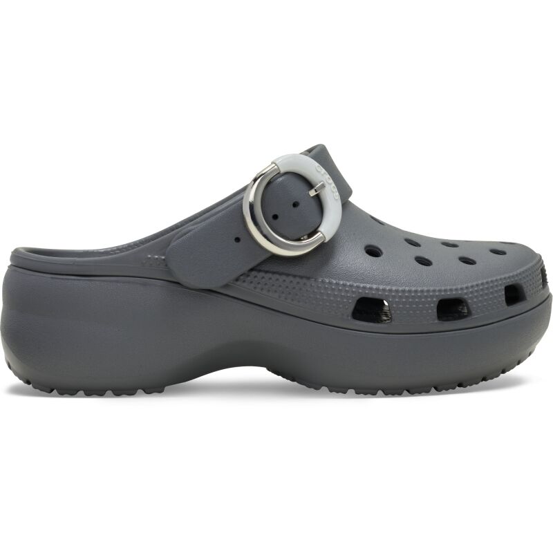 Crocs™ Classic Platform Buckle Clog Women's Carbon