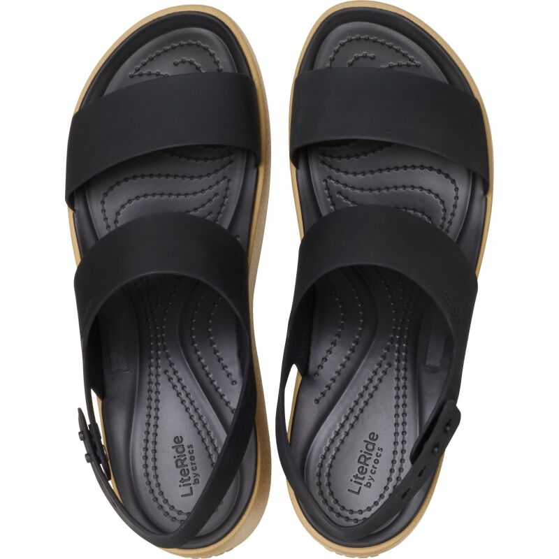 Crocs™ Brooklyn Sky Sandal Black/Cashew