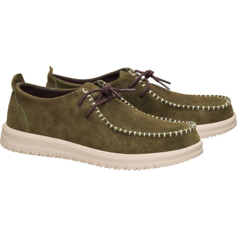 HEYDUDE Wally NXT Moc Men's Burnt Olive/Wood Ash