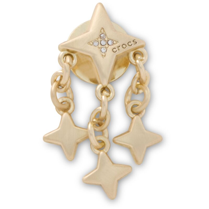 Crocs™ Jibbitz Gold and Star Dangle 