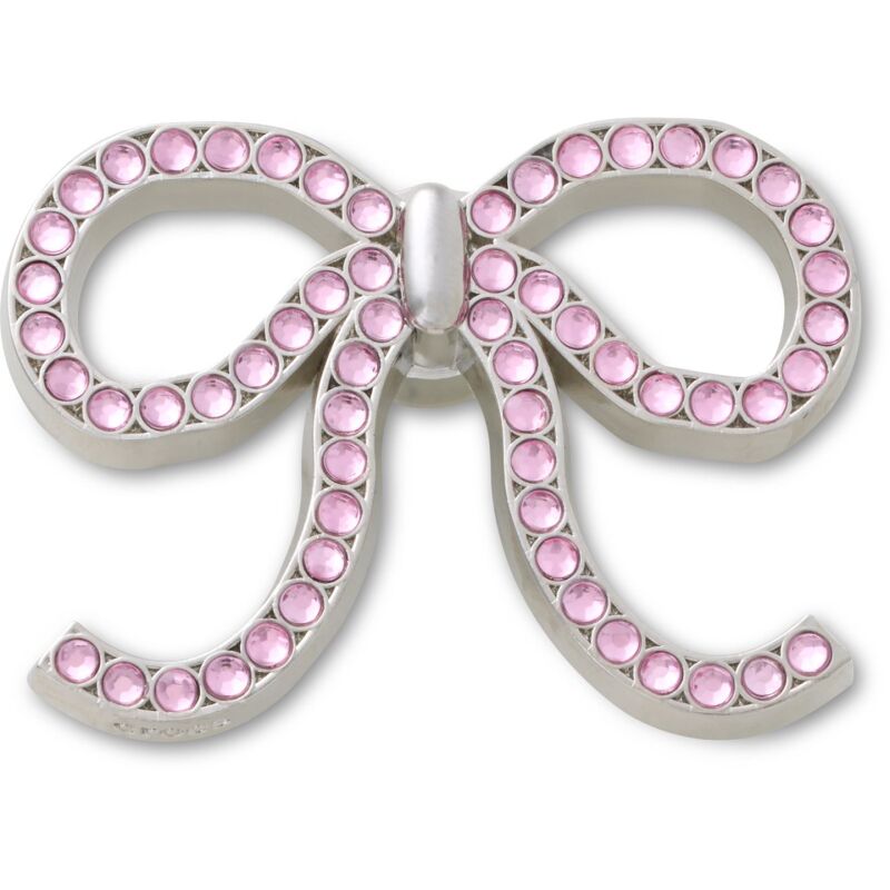 Crocs™ Jibbitz Pink Glittery Bow 