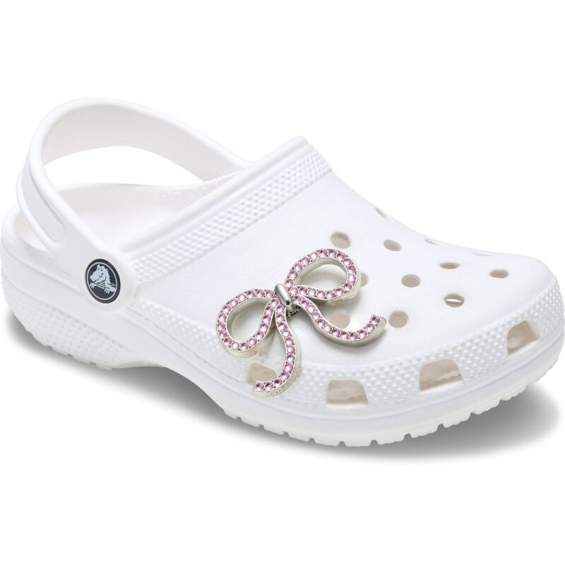 Crocs™ Jibbitz Pink Glittery Bow 