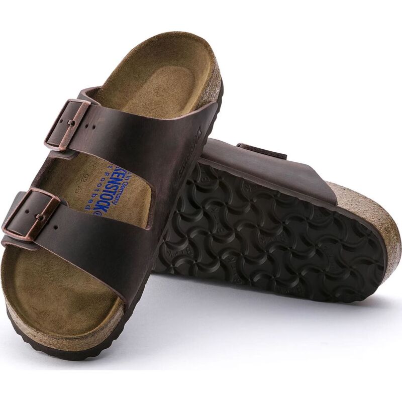 Birkenstock Arizona Soft Footbed Oiled Leather Regular Habana