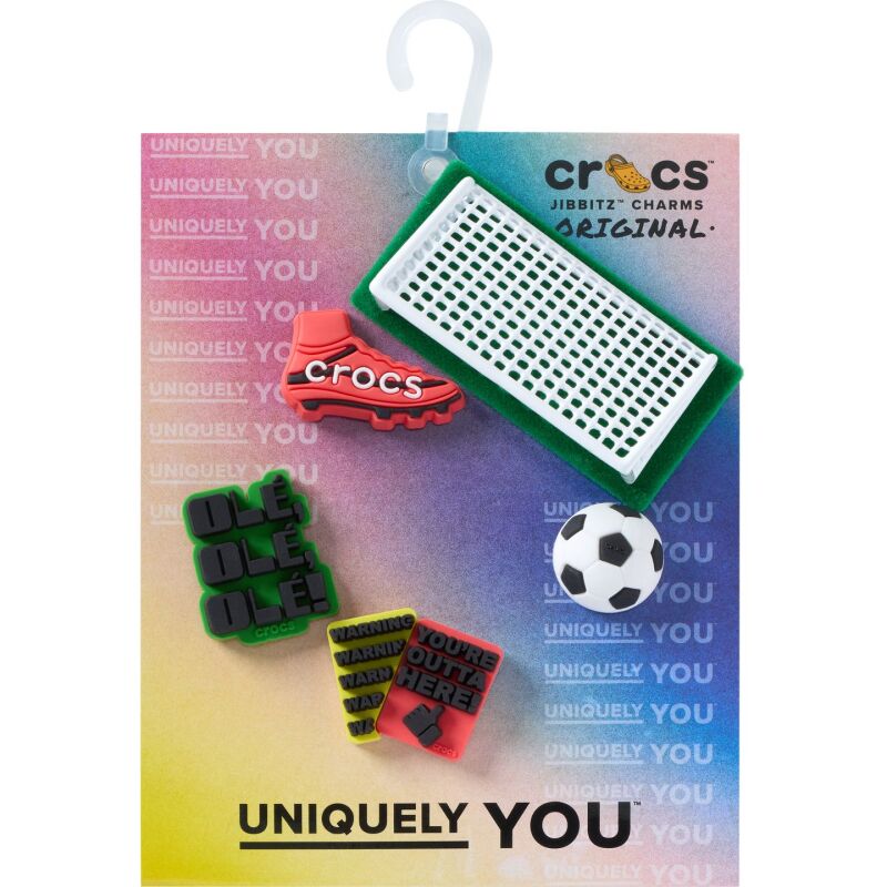 Crocs™ Jibbitz Soccer Game 5 Pack 