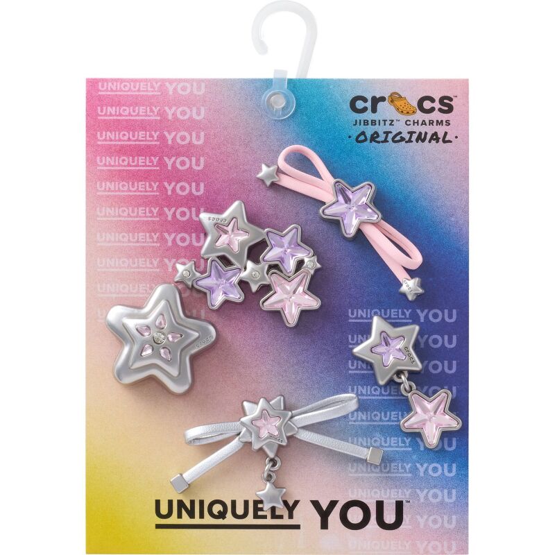 Crocs™ Jibbitz Stars and Bows 5 Pack 