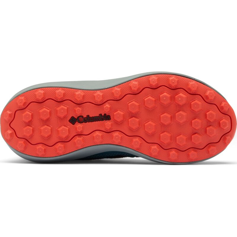 Columbia Youth Peakfreak Rush Waterproof Shoe Everblue, Super Sonic