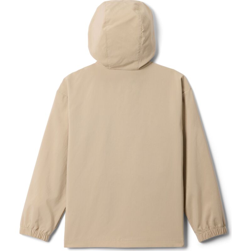 Columbia Skien Valley Hooded Long Sleeve Shirt Youth Ancient Fossil