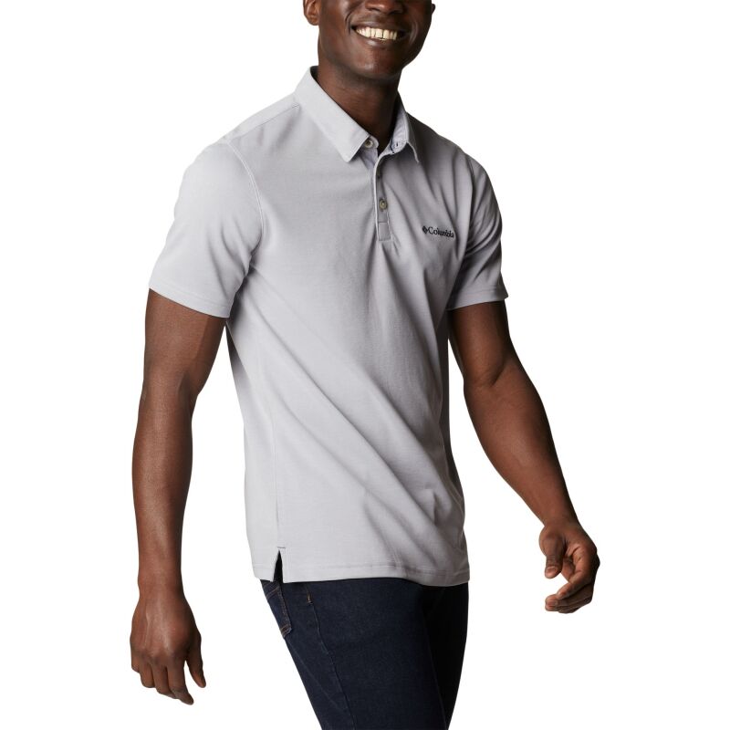 Columbia Nelson Point Polo Men's Columbia Grey