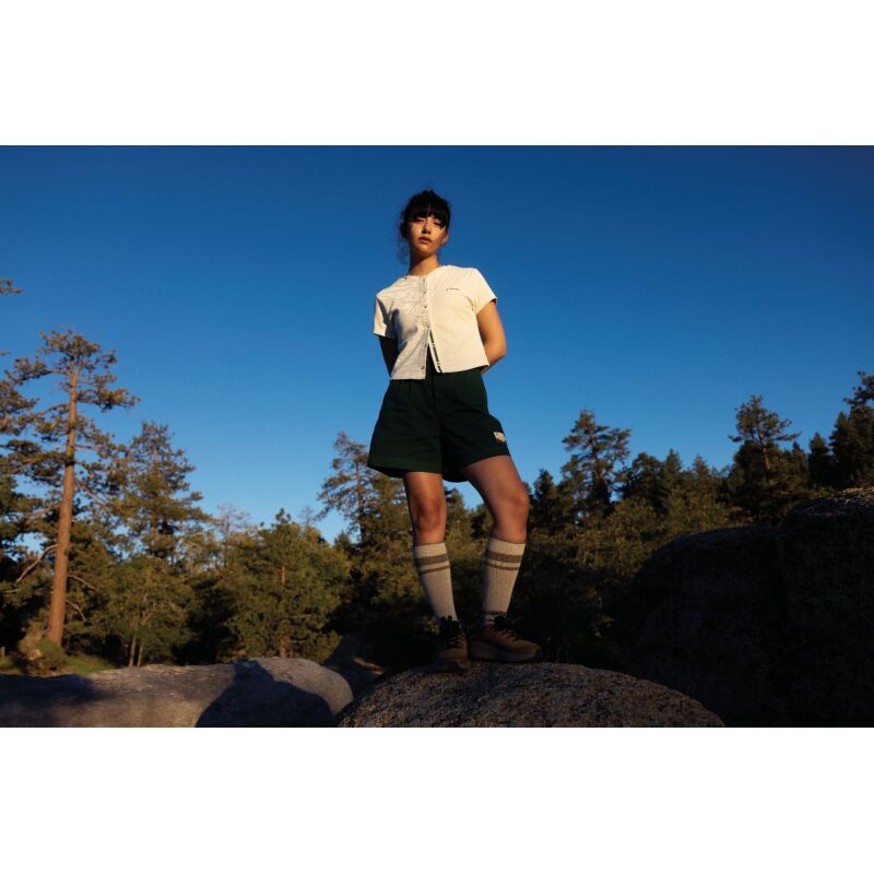 Columbia Acker Rock Knit Short Sleeve Women's Chalk
