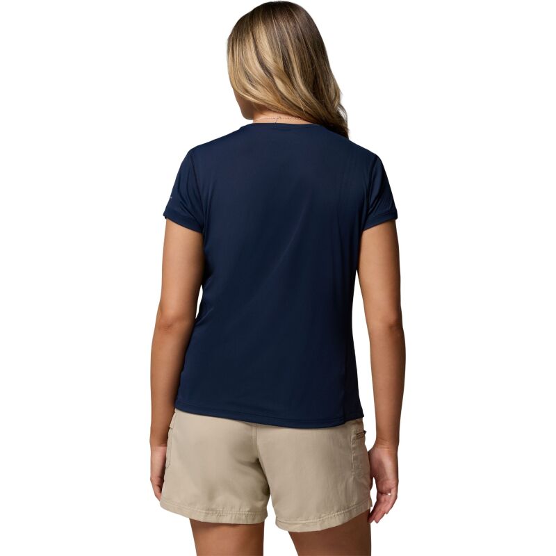 Columbia Zero Rules Light Short Sleeve Crew Women's Collegiate Navy